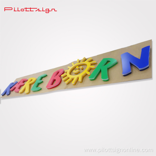 Wholesale Wall Mounted Hanging Advertising Custom LED sign